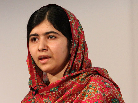 Portrait Malala Yousafzai