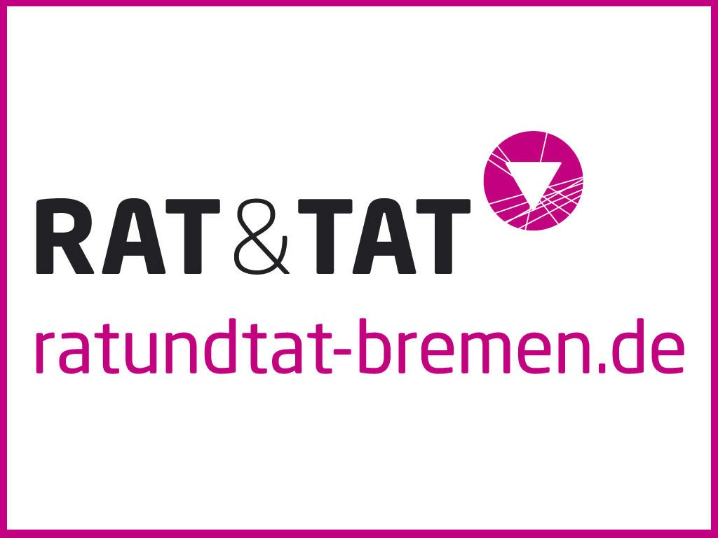 Logo von Rat & Tat, inklusive Internetadresse