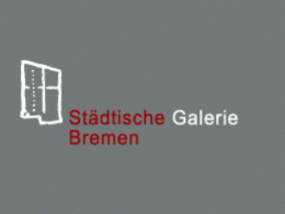 Förderpreis für Bildende Kunst, Logo mit roter Schrift und weißem Fenstersymbol