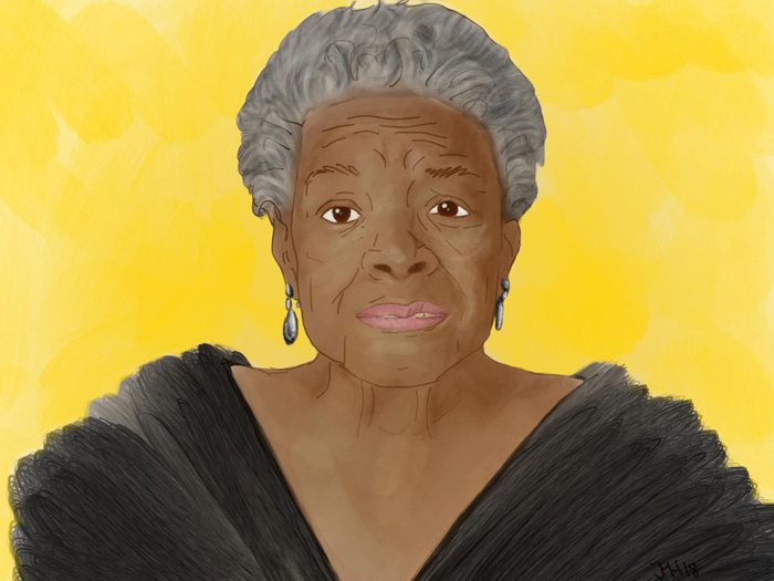 Illustration von Maya Angelou