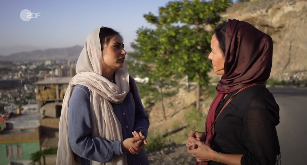 Interview mit einer Afghanin in Kabul