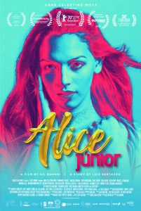 Alice Junior, Filmplakat, Frau, "Popart" pink 
